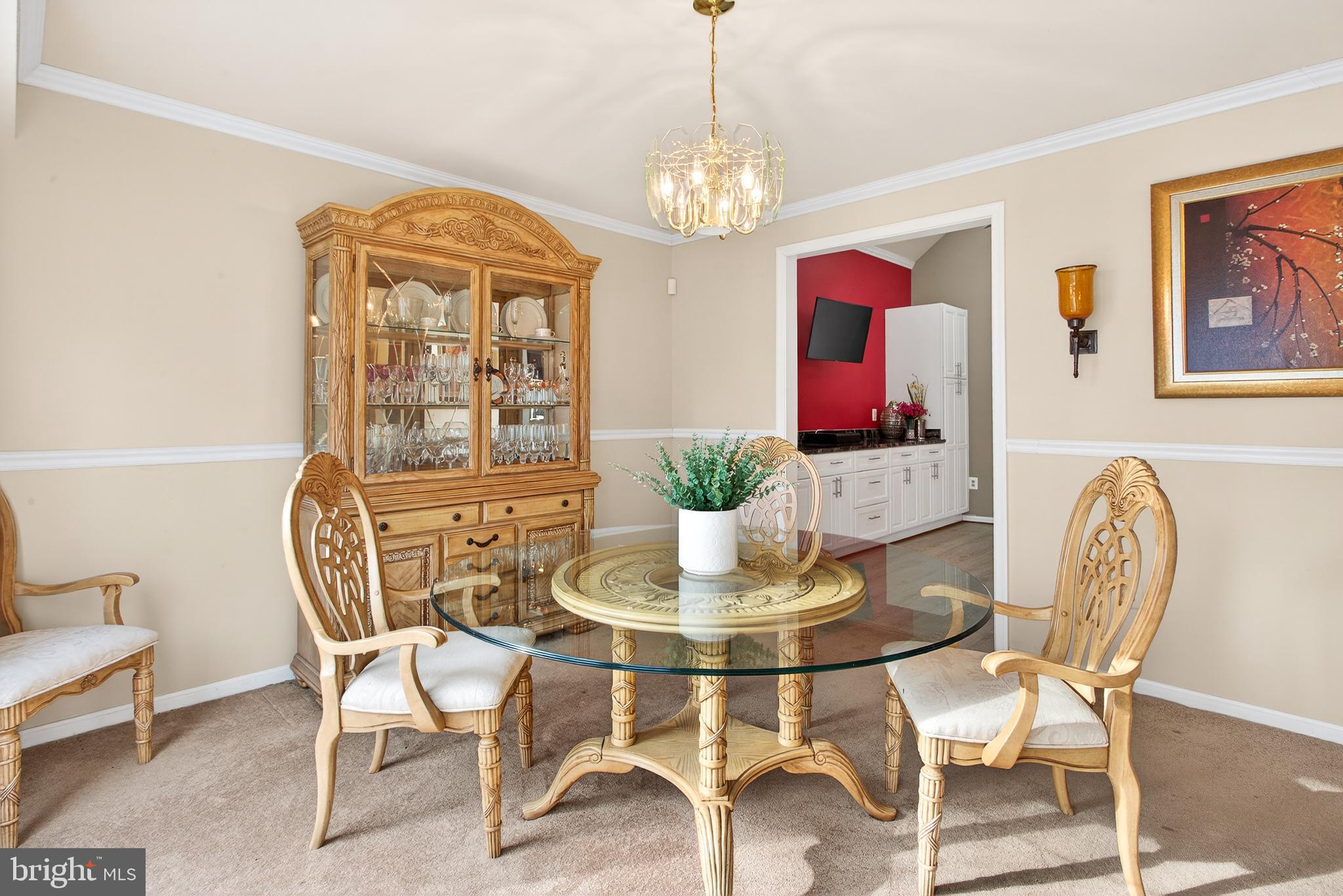 9311 Hobart Street Bowie, MD 20721 - Photo 14 of 27 Dining Room with access to patio