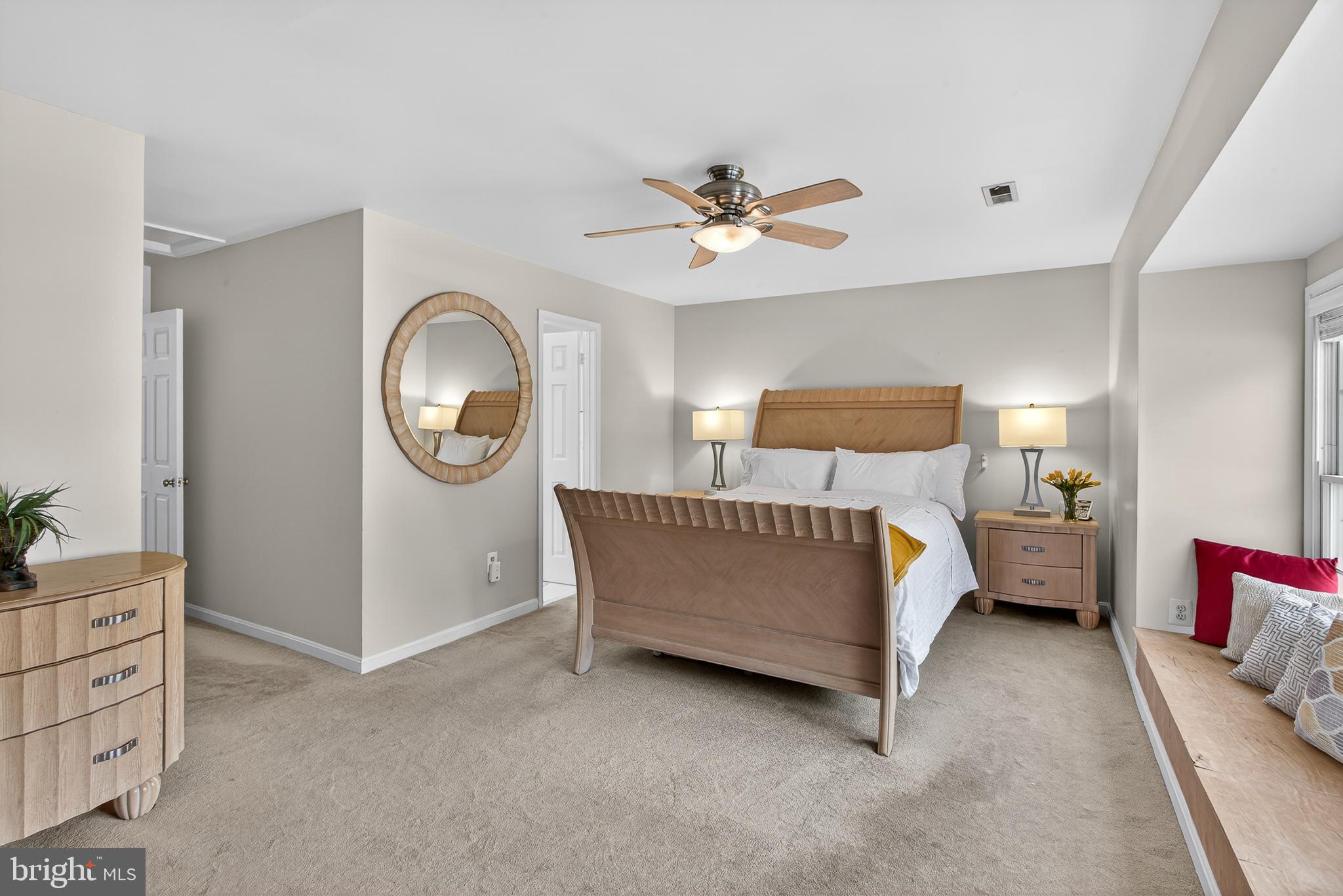 9311 Hobart Street Bowie, MD 20721 - Photo 17 of 27 Walk-in Closet and Spa-like Primary Ensuite Bath