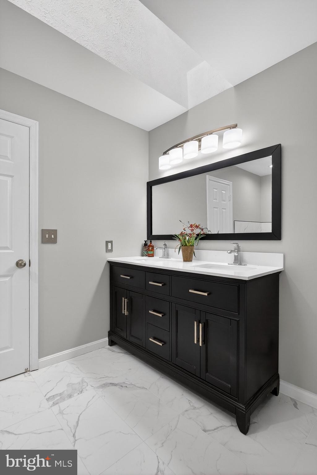 9311 Hobart Street Bowie, MD 20721 - Photo 18 of 27 Ensuite Primary Bath with Double Sinks