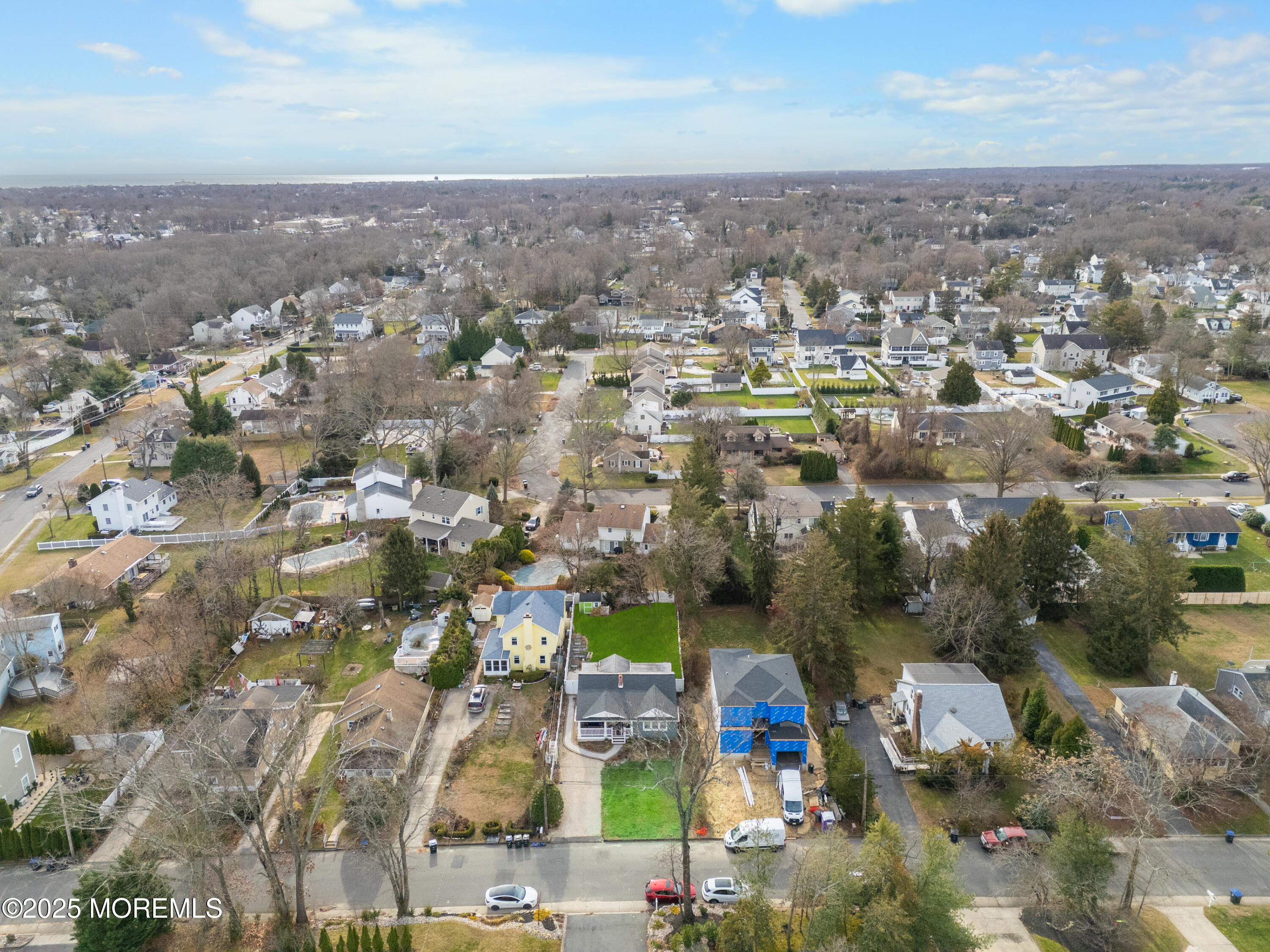 1609 Wight Street Wall, NJ 07719 - Photo 33 of 39 an aerial view of a city with lots of residential buildings
