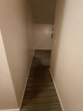 a view of empty room