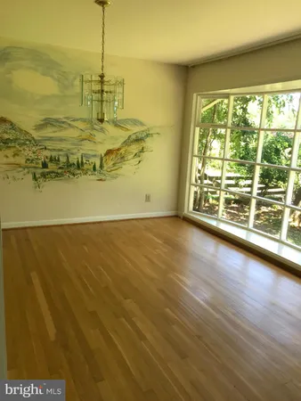 a view of a room with window