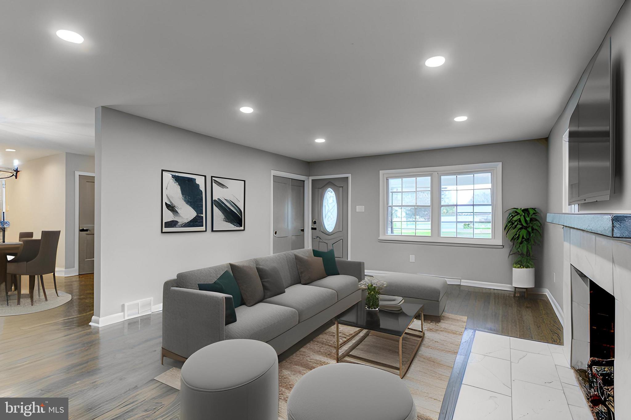 306 Cowpath Road Lansdale, PA 19446 - Photo 5 of 71 living room with gas fireplace