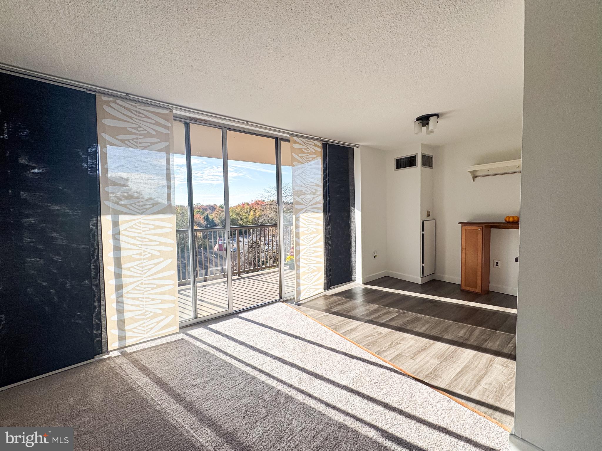 2016 Naamans Road Wilmington, DE 19810 - Photo 4 of 15 Living room with sliding glass door and balcony