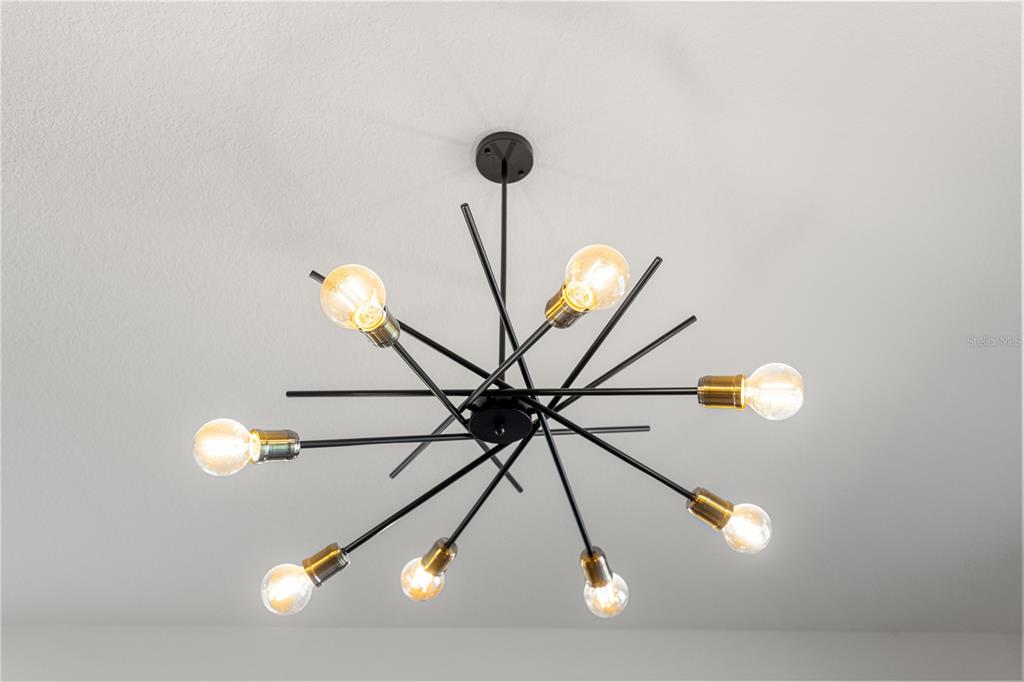 5377 Northwest 46th Lane Road Ocala, FL 34482 - Photo 10 of 59 a view of a chandelier with a fan