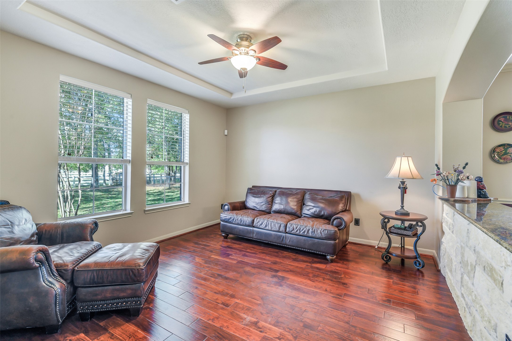 32711 Tall Oaks Way Magnolia, TX 77354 - Photo 16 of 50 a living room with furniture and a large window