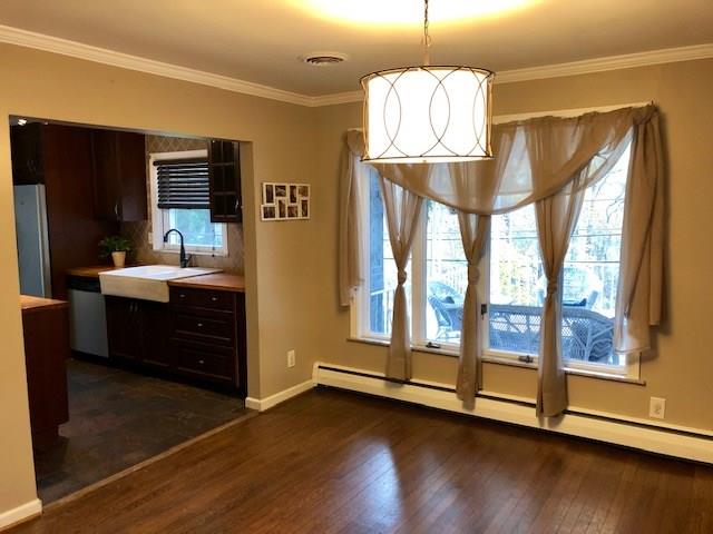 1356 Rostraver Road Belle Vernon, PA 15012 - Photo 7 of 25 Another View of Dining Room with Hardwood Floors.