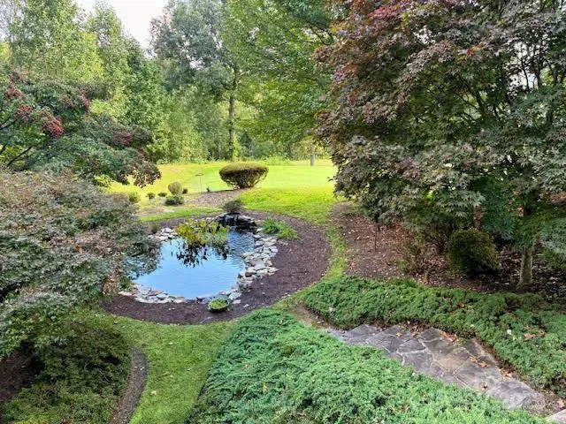 a house view with a outdoor space