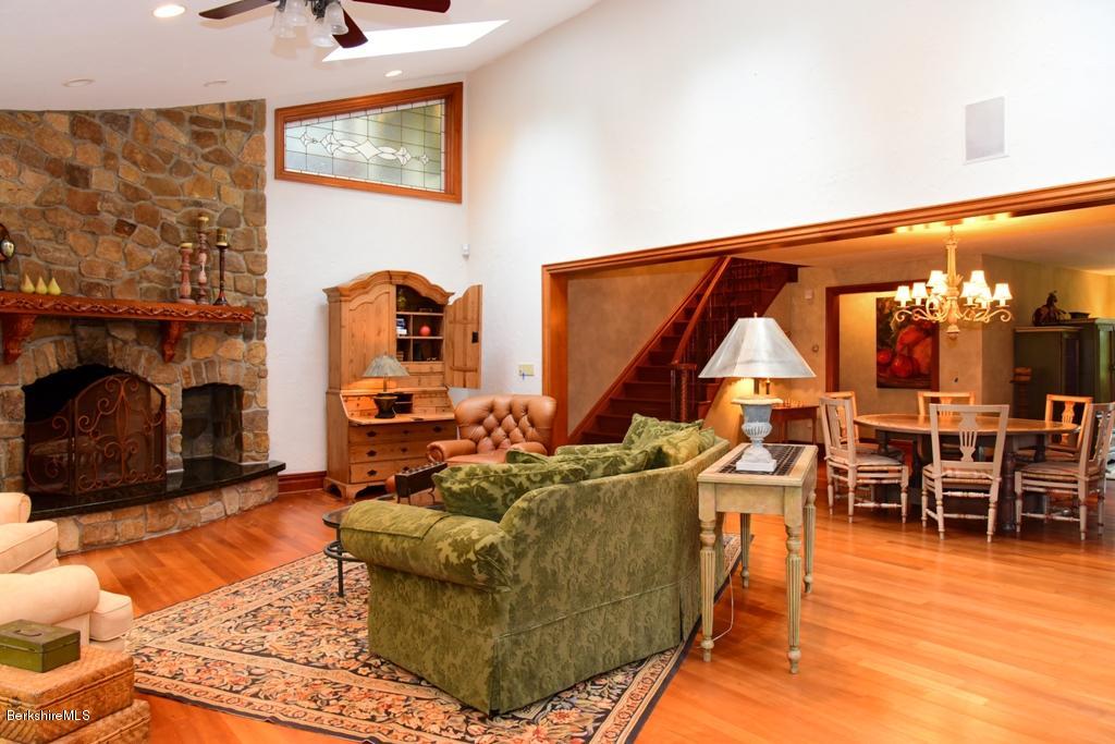 182 Jug End Road Egremont, MA 01230 - Photo 13 of 61 Living Room Toward Dining Room