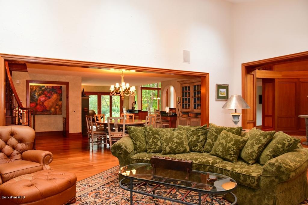 182 Jug End Road Egremont, MA 01230 - Photo 14 of 61 Living Room Toward Dining Room