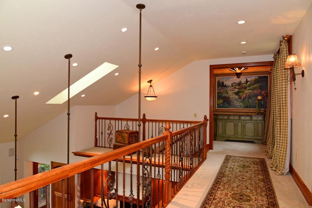 182 Jug End Road Egremont, MA 01230 - Photo 41 of 61 Balcony Toward Bedroom Wing