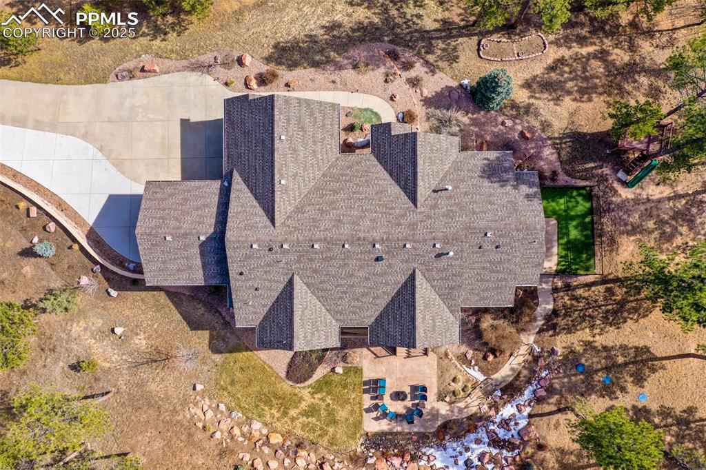 5070 Vessey Road Colorado Springs, CO 80908 - Photo 3 of 43 Bird's eye view