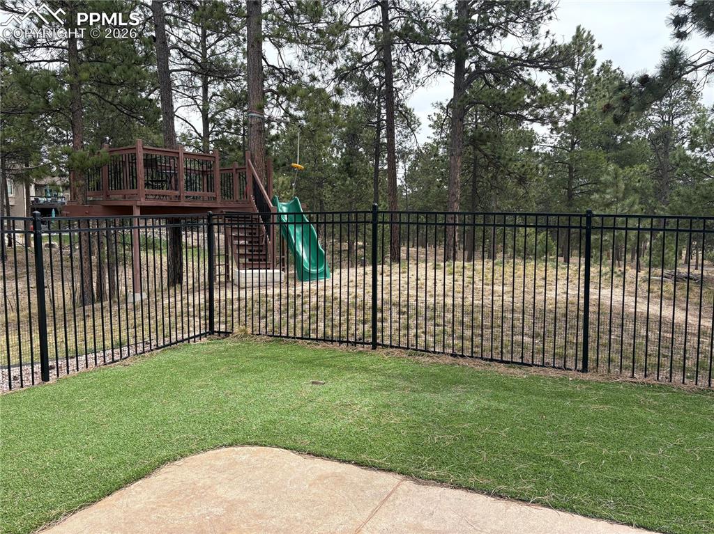 5070 Vessey Road Colorado Springs, CO 80908 - Photo 38 of 43 View from lower level in dog run