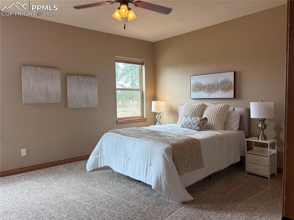 5070 Vessey Road Colorado Springs, CO 80908 - Photo 42 of 43 Main bedroom