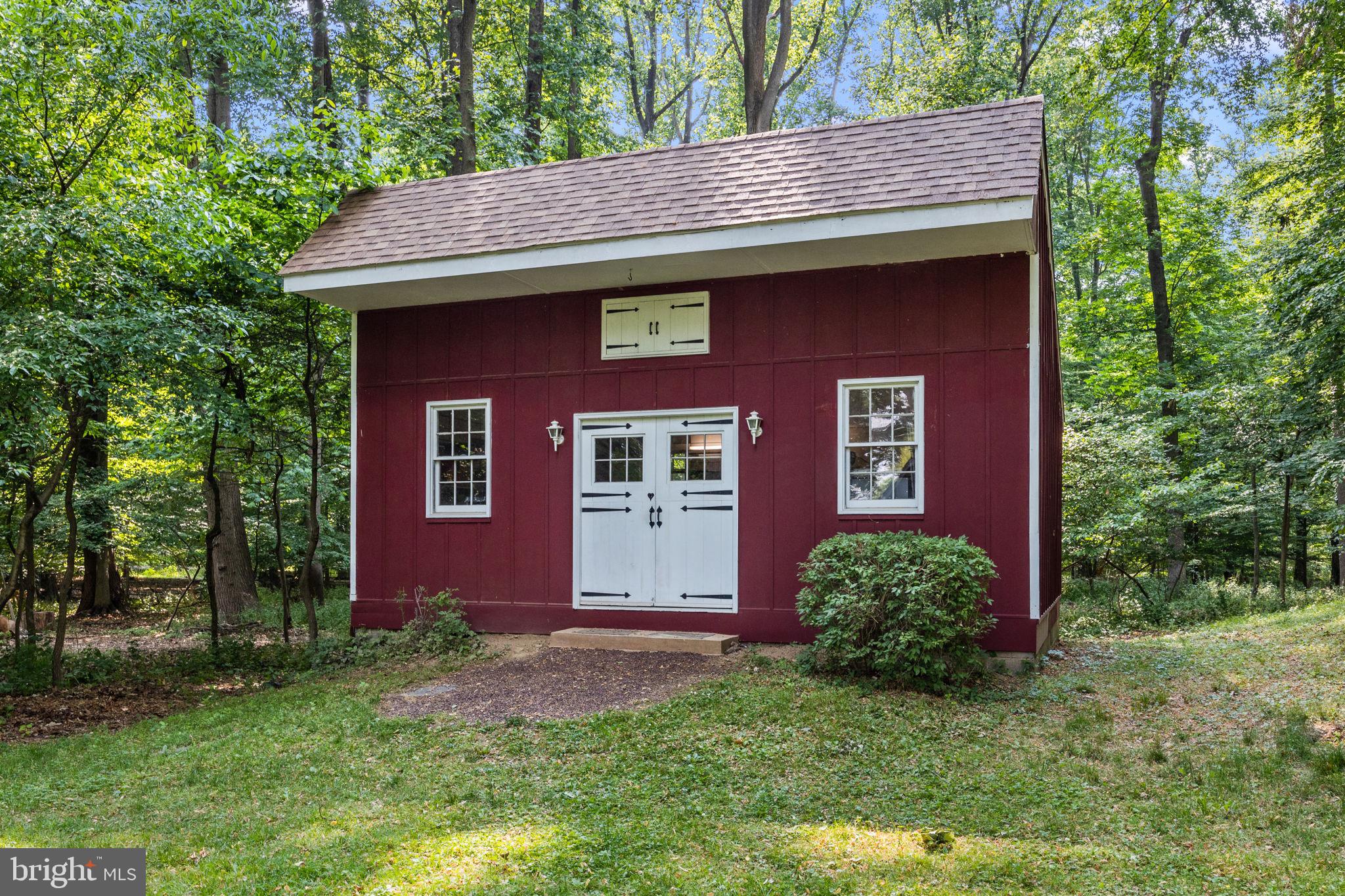 731 Linton Hill Road Newtown, PA 18940 - Photo 38 of 41 Workshop with double doors.