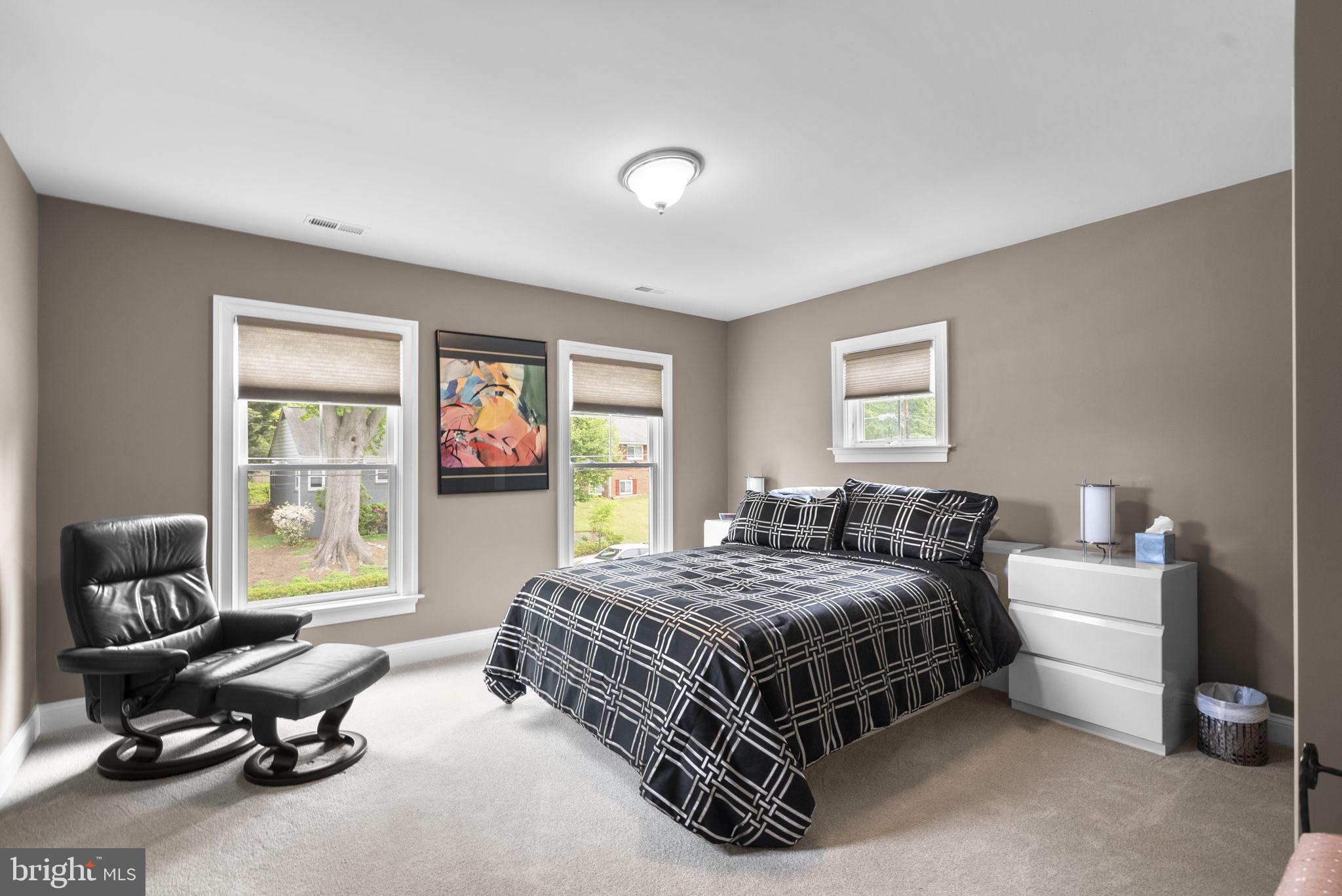 4702 Edgefield Road Bethesda, MD 20814 - Photo 43 of 58 Serene bedroom with natural light.