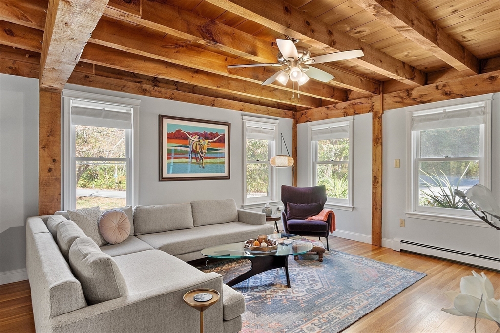 55 Carroll Road Grafton, MA 01536 - Photo 6 of 40 a living room with furniture and a window