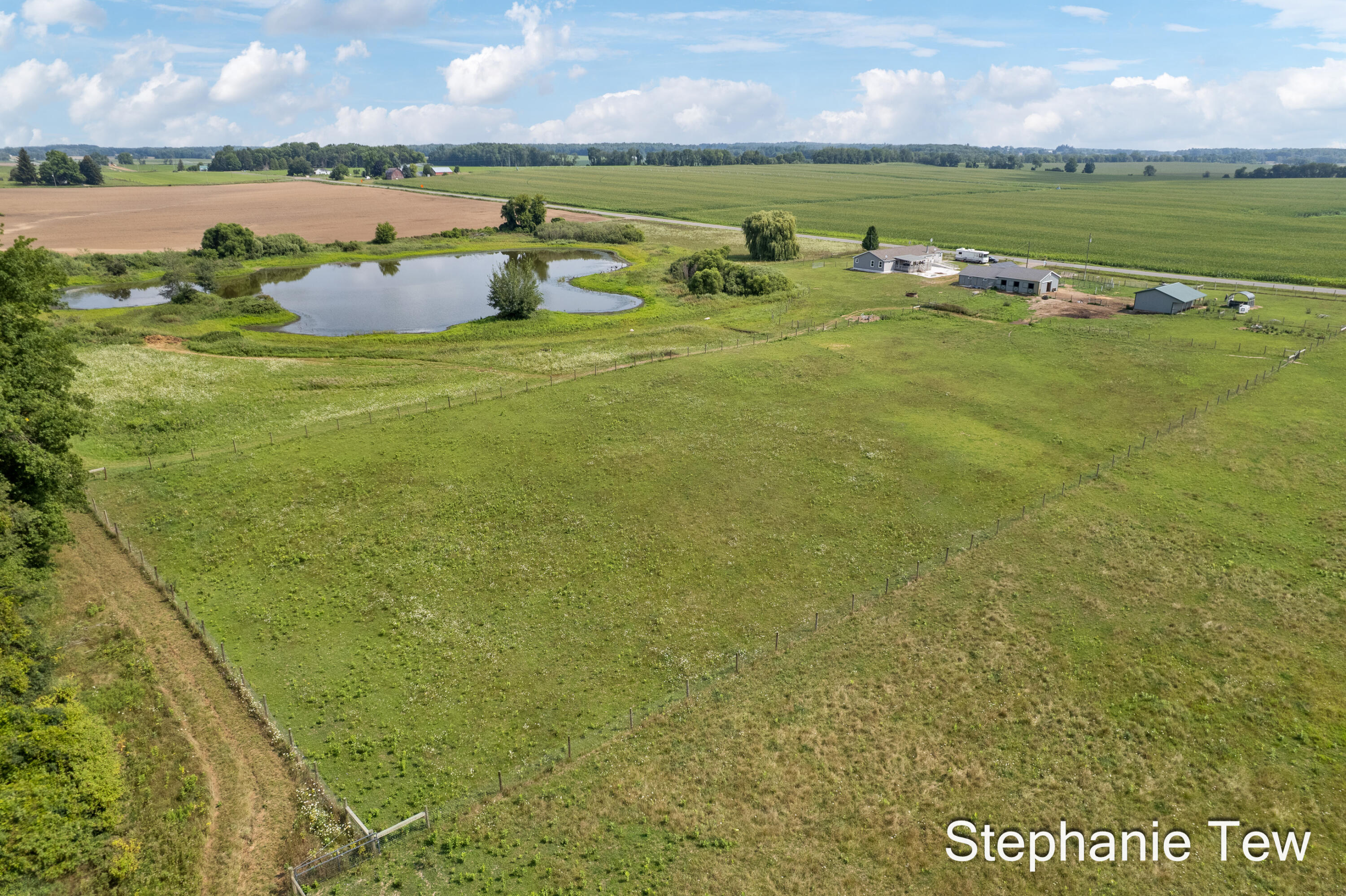 4155 North Neff Road Edmore, MI 48829 - Photo 36 of 40 Aerial 4