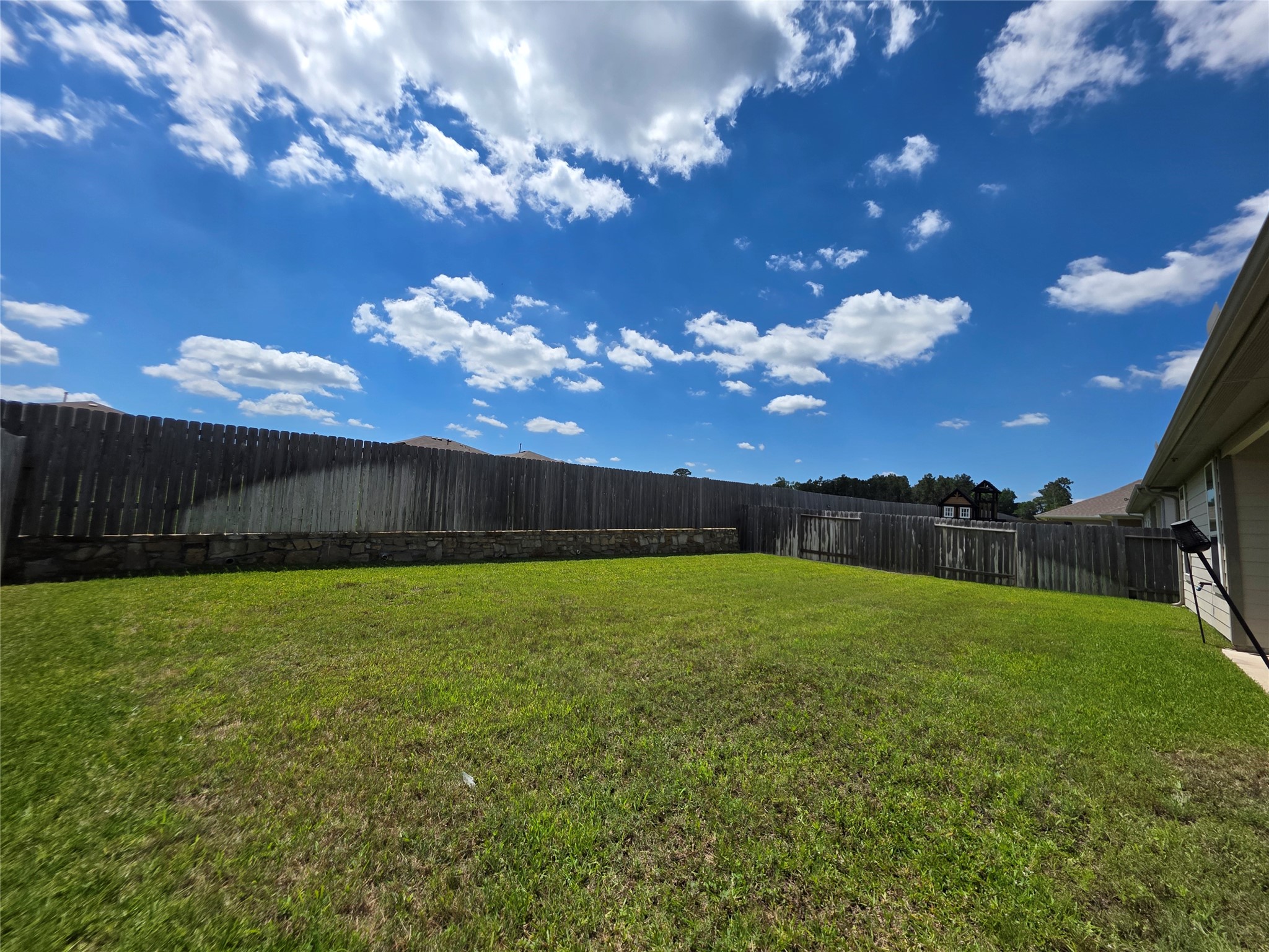 13725 Rising Sun Lane Conroe, TX 77384 - Photo 28 of 29 a view of a backyard