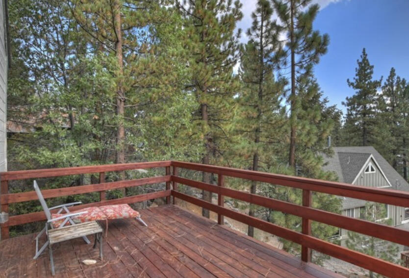 39187 Arapahoe Road Fawnskin, CA 92333 - Photo 7 of 18 a view of balcony with furniture