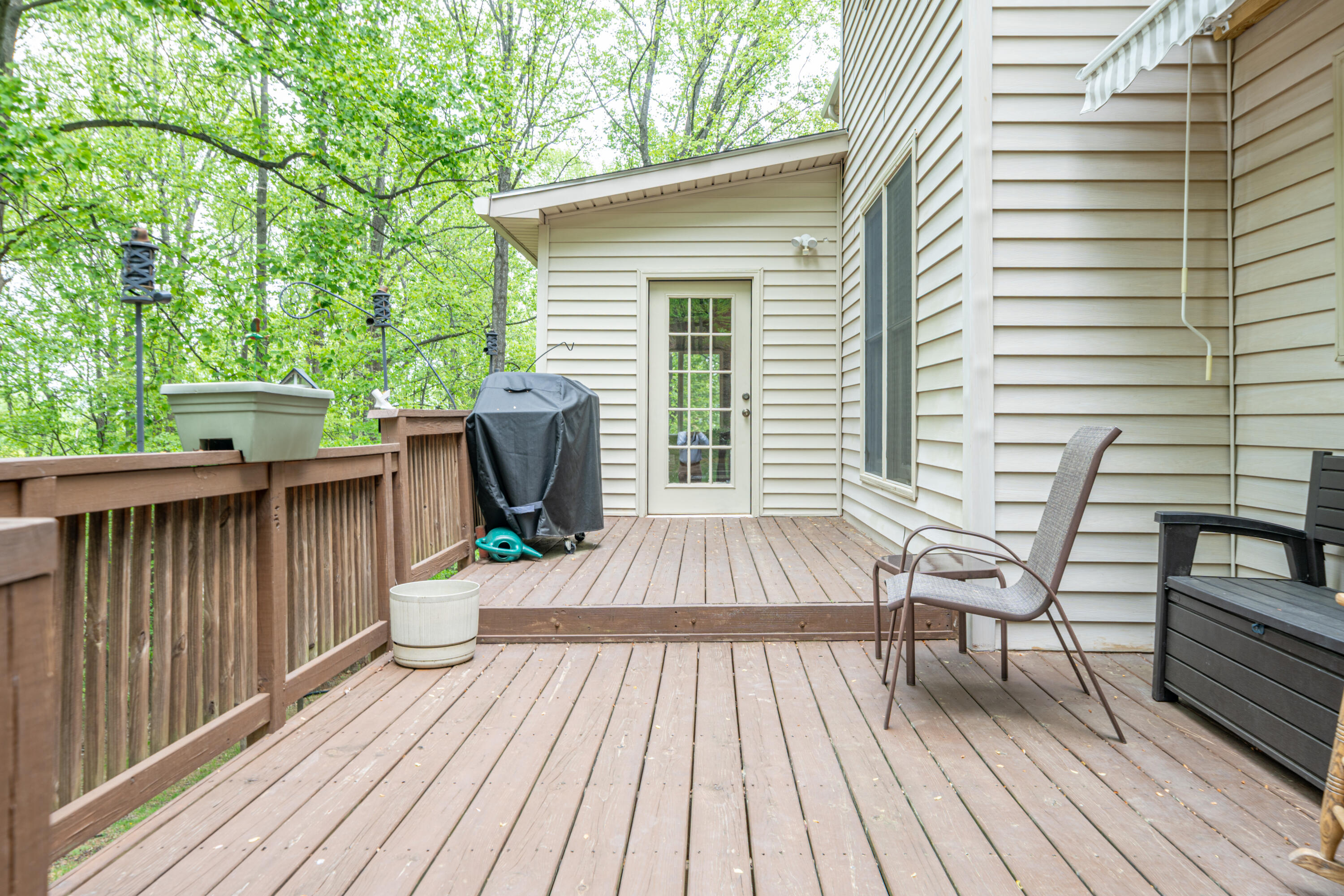 480 Downing Street Roanoke, VA 24019 - Photo 29 of 29 a view of outdoor sitting area with chairs on wooden deck