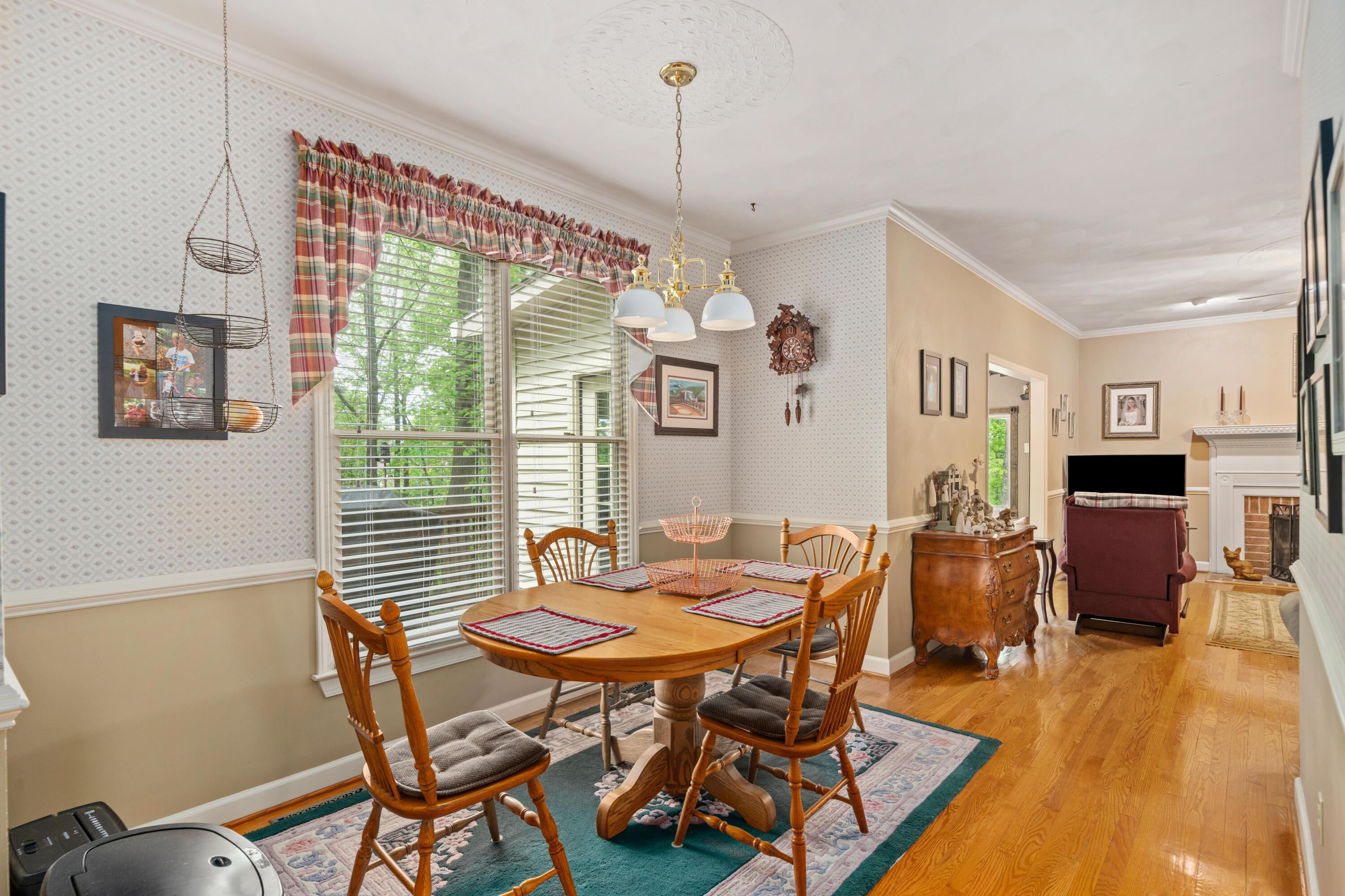 480 Downing Street Roanoke, VA 24019 - Photo 9 of 29 a view of a dining room with furniture window and wooden floor