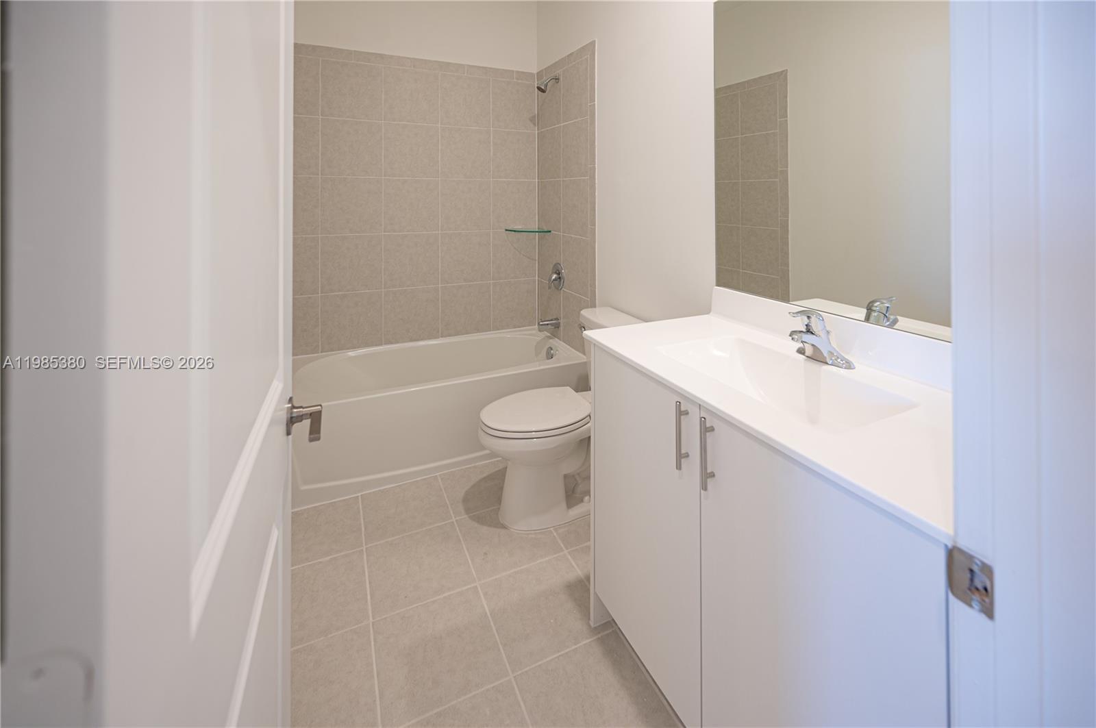 13380 Southwest 287th Terrace Homestead, FL 33033 - Photo 15 of 21 a bathroom with a sink a toilet and shower