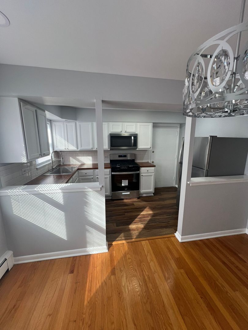 2348 West 111th Street, Unit 2 Chicago, IL 60643 - Photo 15 of 23 a kitchen with stainless steel appliances granite countertop a stove and a sink