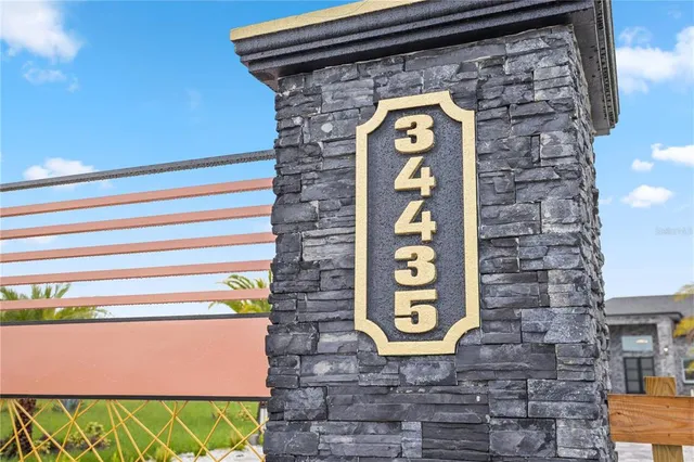 a sign that is on the side of a building