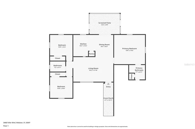 a picture of a floor plan