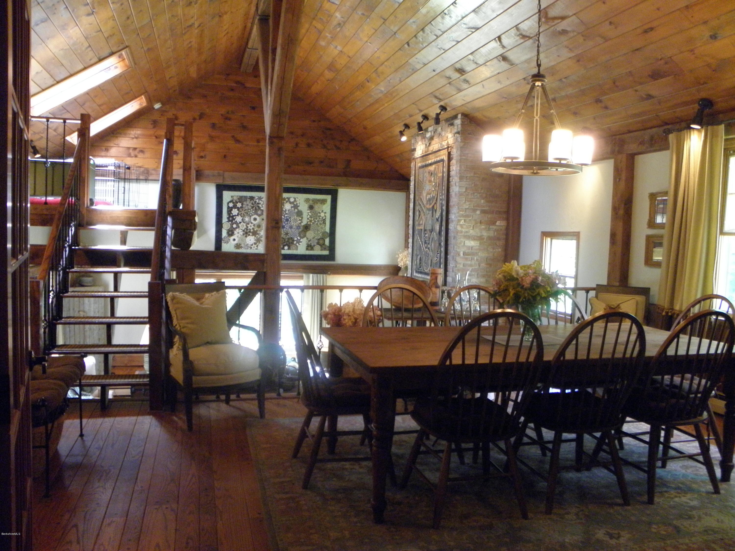 661 High St Hill Road Windsor, MA 01270 - Photo 22 of 75 a view of a dining room with furniture window and wooden floor