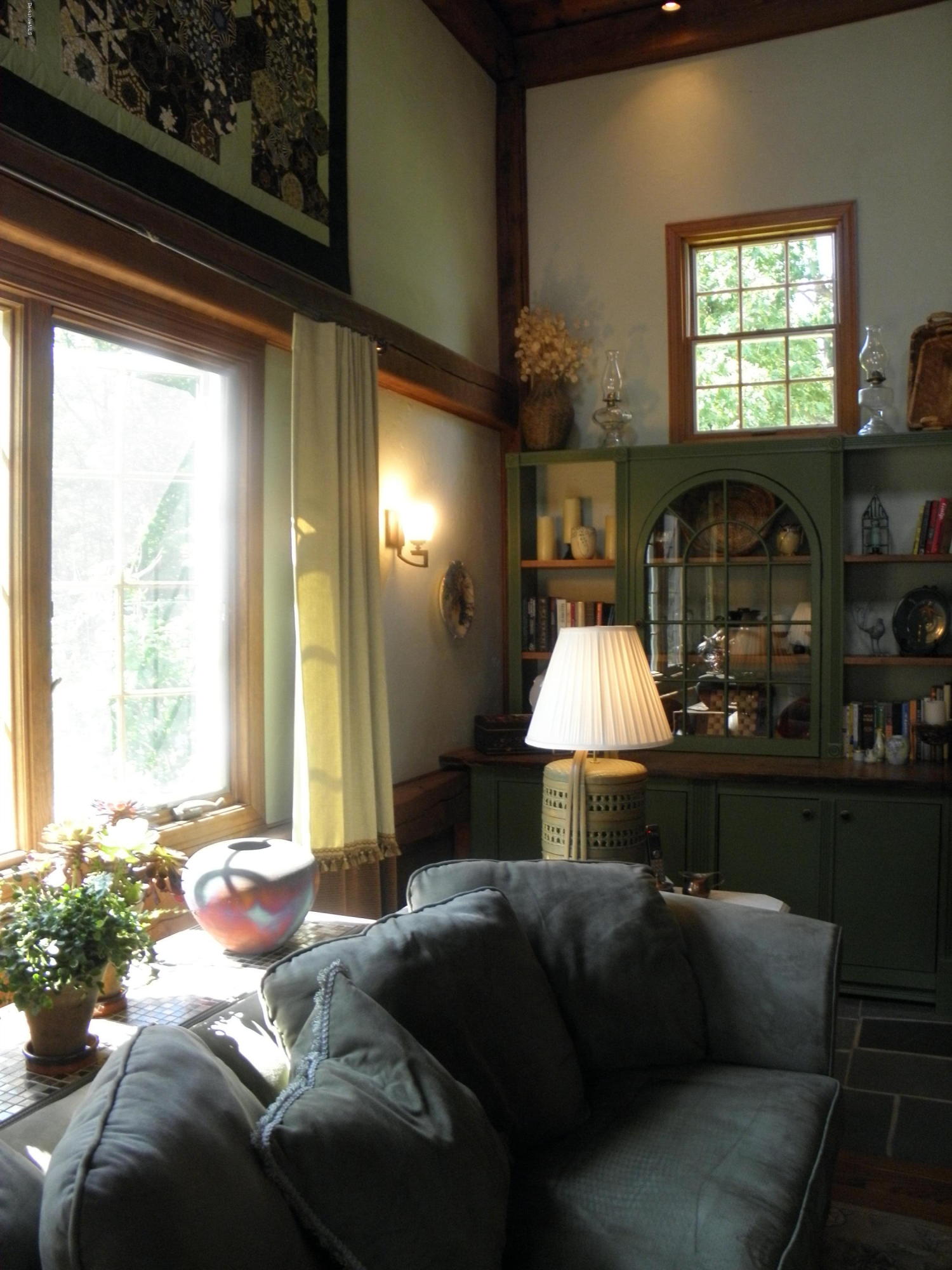 661 High St Hill Road Windsor, MA 01270 - Photo 30 of 75 a living room with furniture and a large window