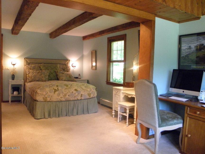 661 High St Hill Road Windsor, MA 01270 - Photo 34 of 75 a bedroom with a bed window and a desk