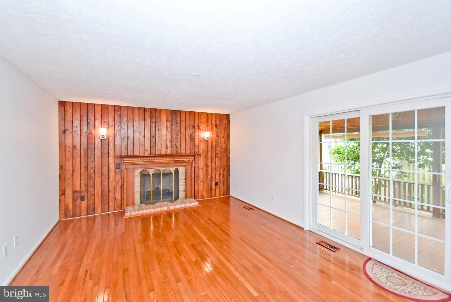 2700 Price Road Crofton, MD 21114 - Photo 13 of 30 Family Room w/Fireplace & Hardwood Floors