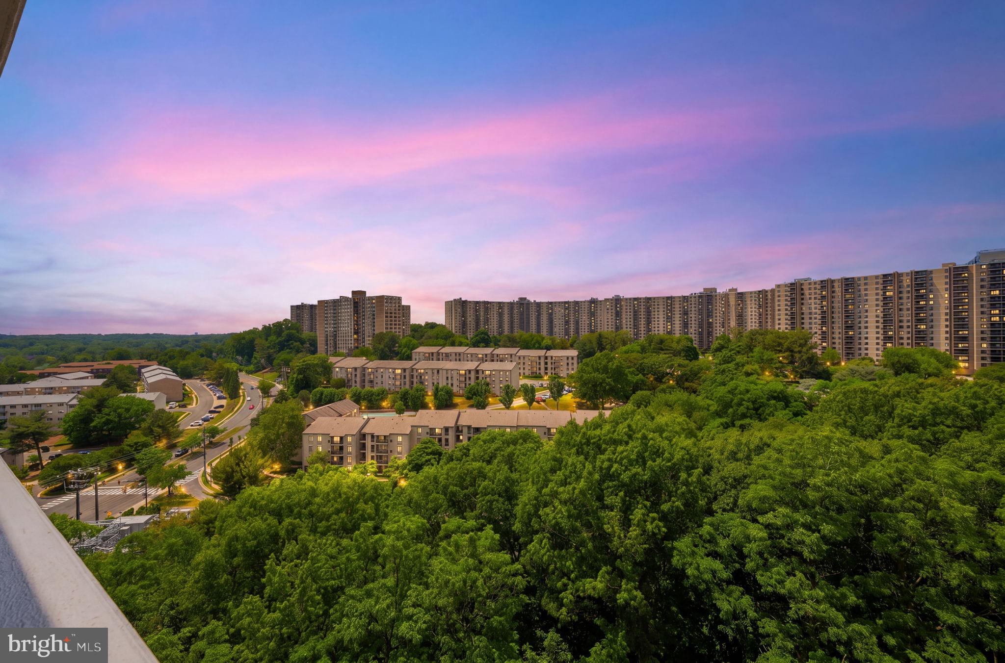 6101 Edsall Road, Unit 1212 Alexandria, VA 22304 - Photo 33 of 50 ...and sunset views!