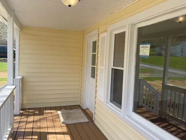 a view of front door