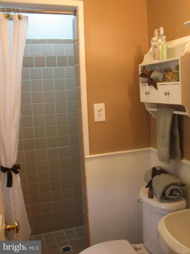 7218 Wilson Road Marshall, VA 20115 - Photo 9 of 30 a bathroom with a toilet a sink and mirror