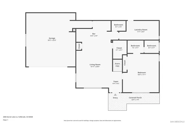 $1,175,000 | 2656 Secret Lake Lane, Fallbrook, CA 92028