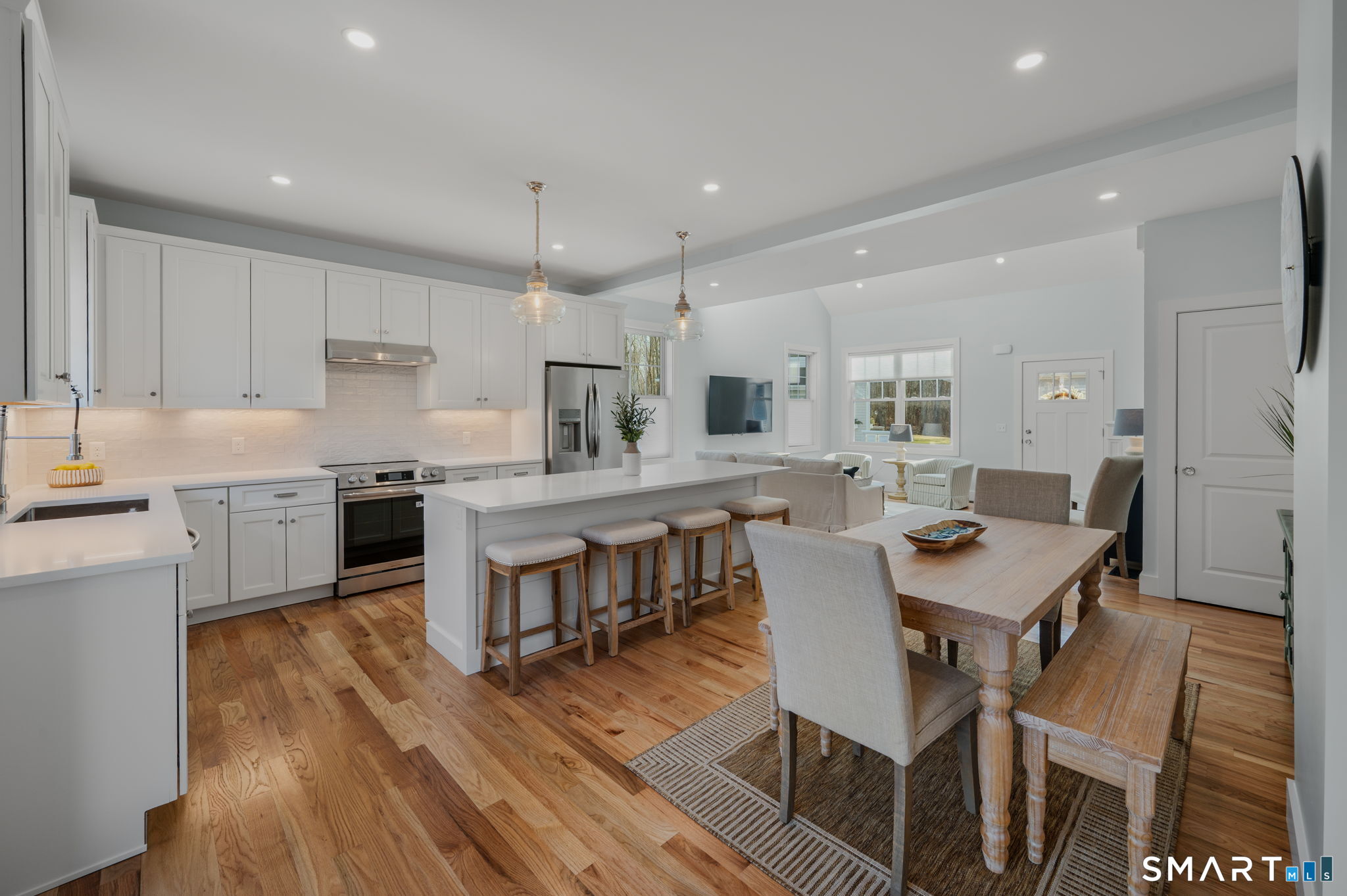 34 Ivy Hill Road, Unit 34 Waterford, CT 06385 - Photo 25 of 36 a large kitchen with a table and chairs
