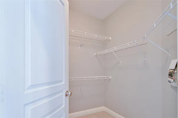 a view of walk in closet