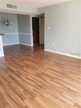 wooden floor in an empty room