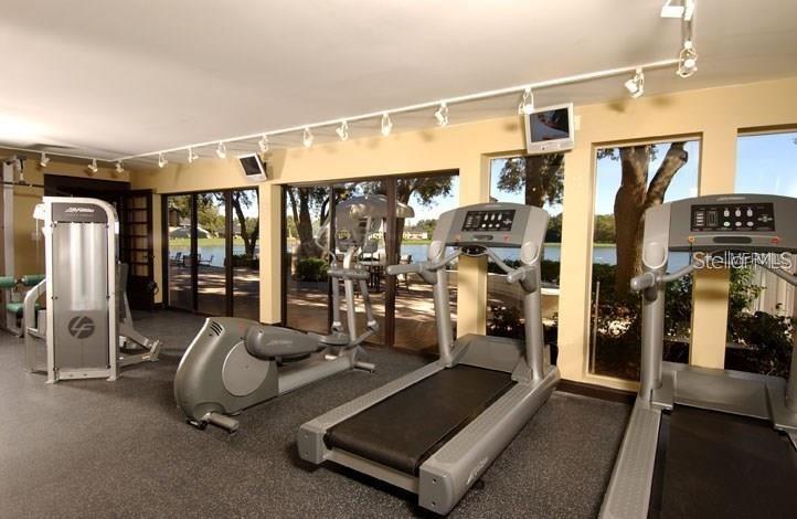 803 Lake Haven Square, Unit 202 Brandon, FL 33511 - Photo 6 of 17 a gym room with gym equipment