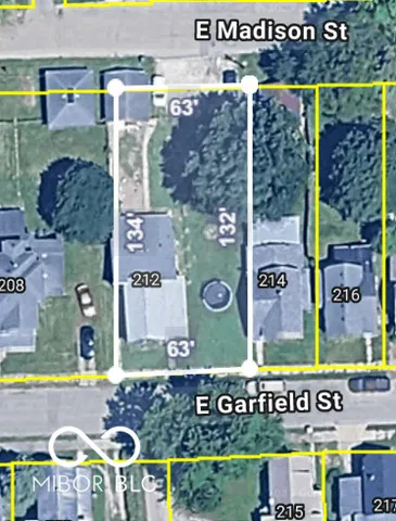 $155,000 | 212 East Garfield Street, Alexandria, IN 46001