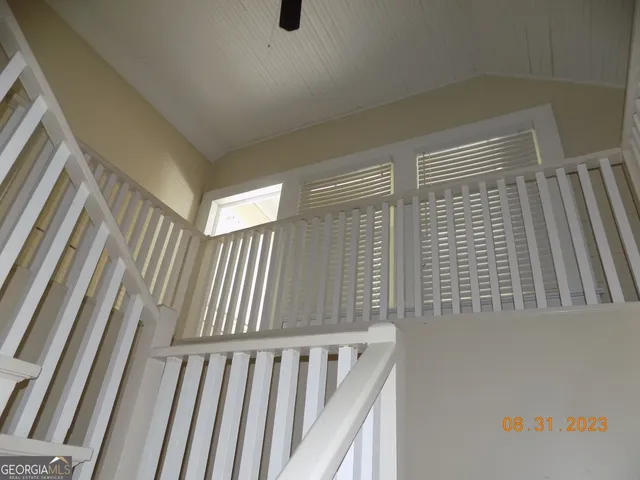 a view of wooden floor