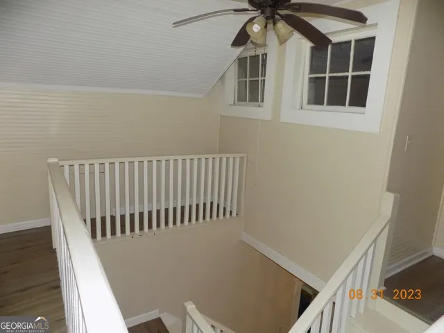 a view of entryway with a hallway