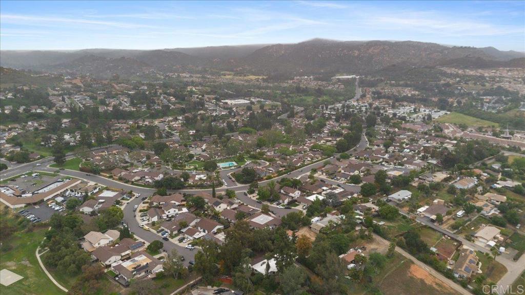 2150 Pepper Tree Place Escondido, CA 92026 - Photo 28 of 48 an aerial view of residential houses with city view