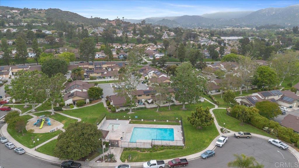 2150 Pepper Tree Place Escondido, CA 92026 - Photo 46 of 48 an aerial view of residential houses with outdoor space and river