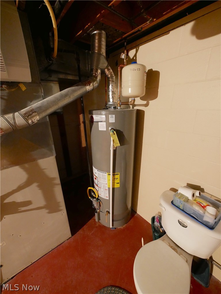 173 Patterson Road Weirton, WV 26062 - Photo 29 of 31 Utility room with gas water heater