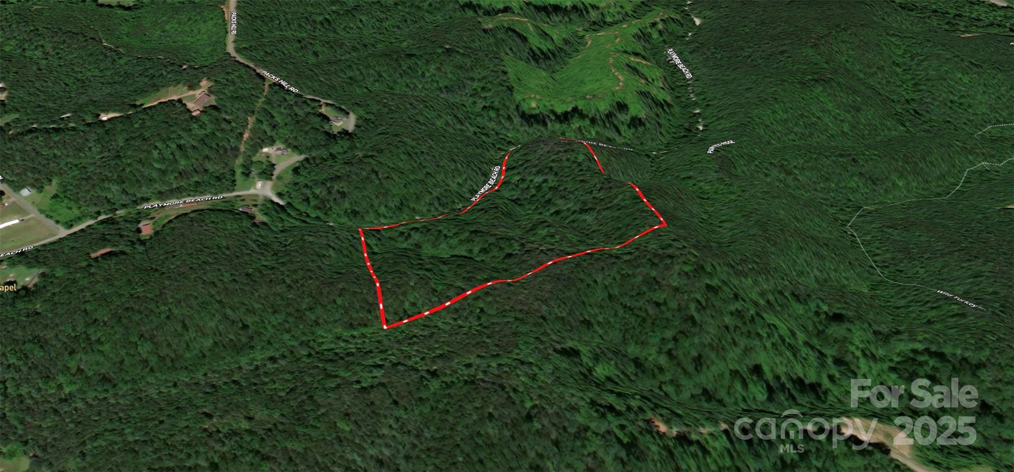 2500 Playmore Beach Road Lenoir, NC 28645 - Photo 14 of 38 an aerial view of a house