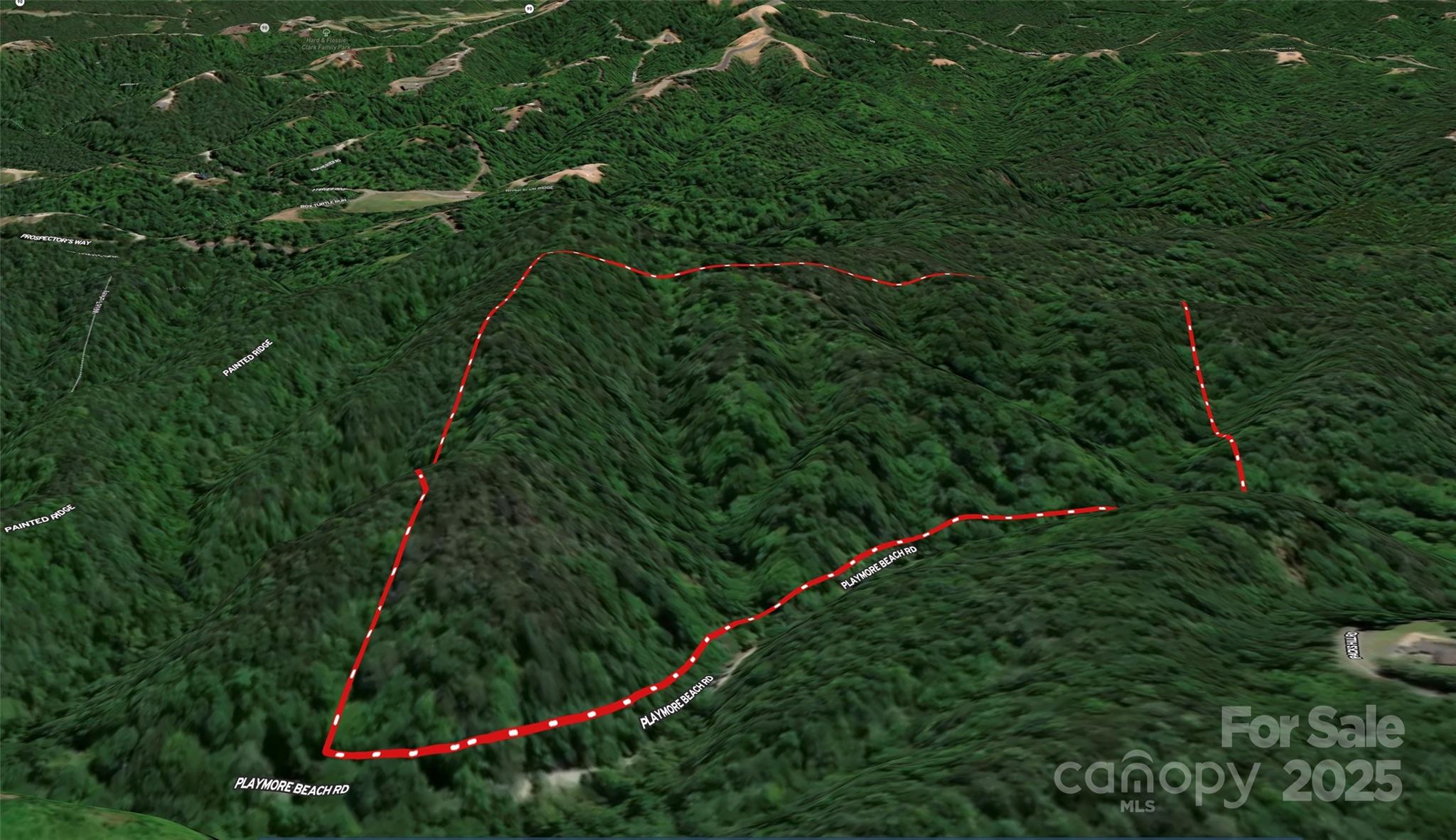 2500 Playmore Beach Road Lenoir, NC 28645 - Photo 10 of 38 an aerial view of a yard